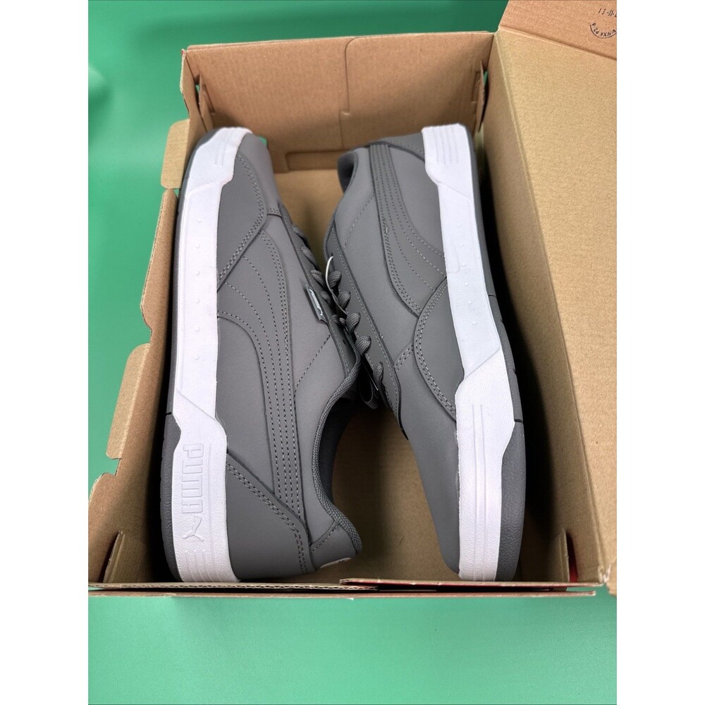 New PUMA Men's Size 12 Skate Sneakers Lace-up Court Shoes Gray NIB - Picture 16 of 16